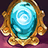 Miroir en verre de Bandle